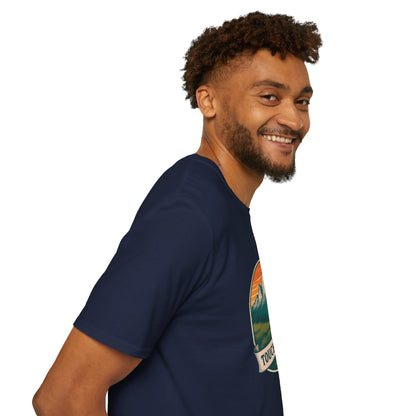 Vintage Mountain Patch Touch Grass Tee