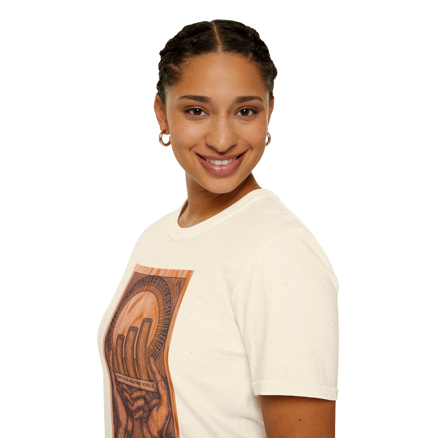 Human Touch over Digital Perfection Tee