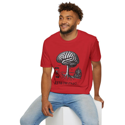 Rewiring Brain Tree Graphic Tee