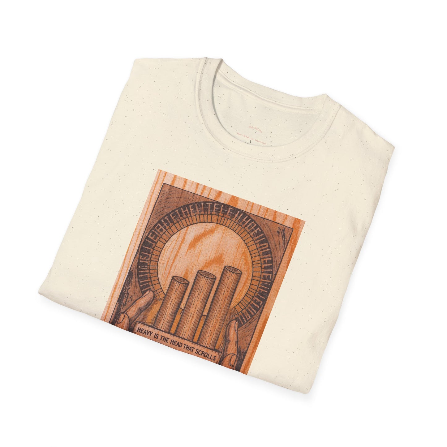 Human Touch over Digital Perfection Tee