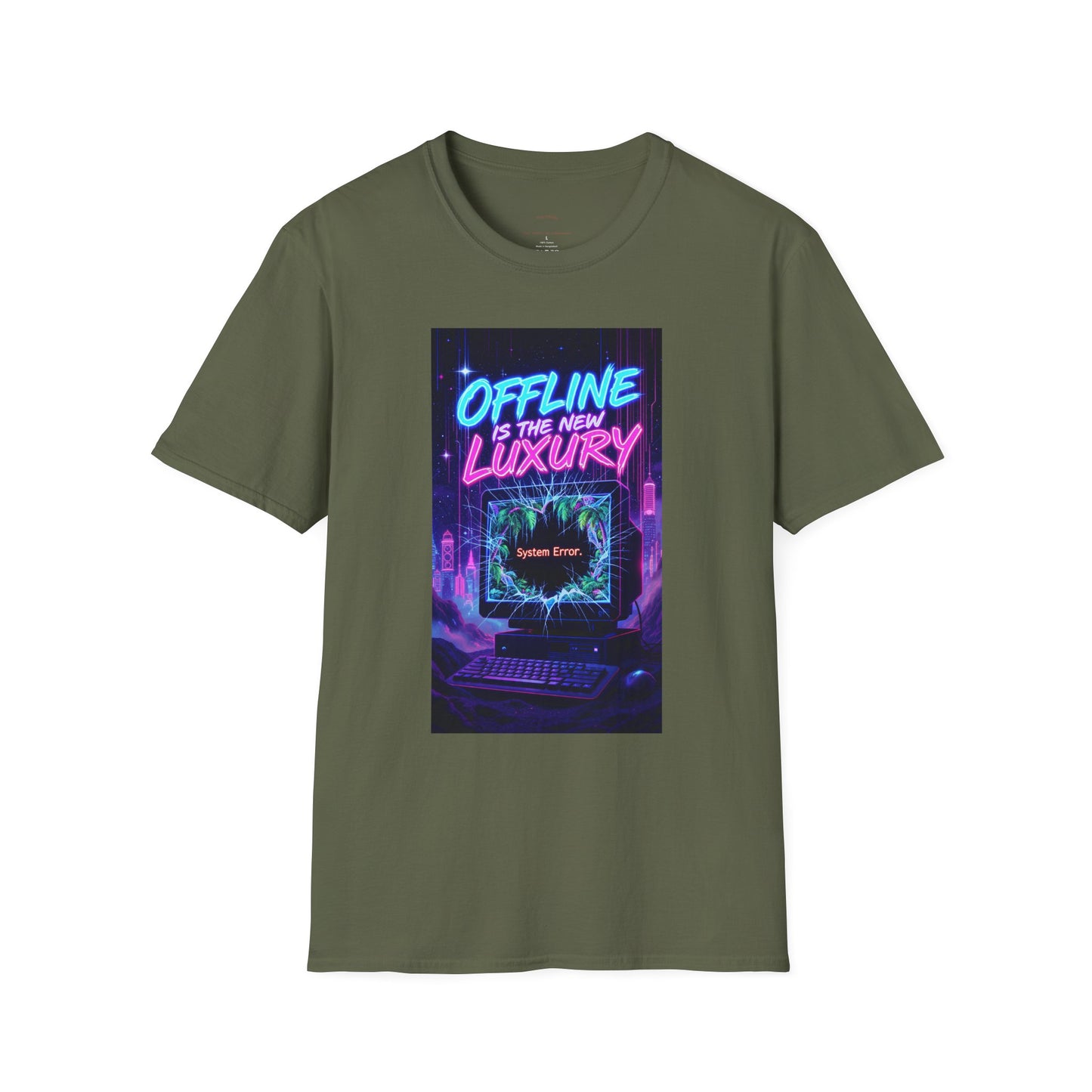 Offline Retro Cyberpunk Tee