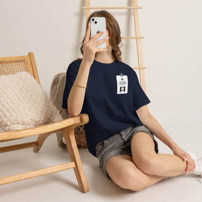 Pocket ID Badge Design "Prompt Engineer" Tee