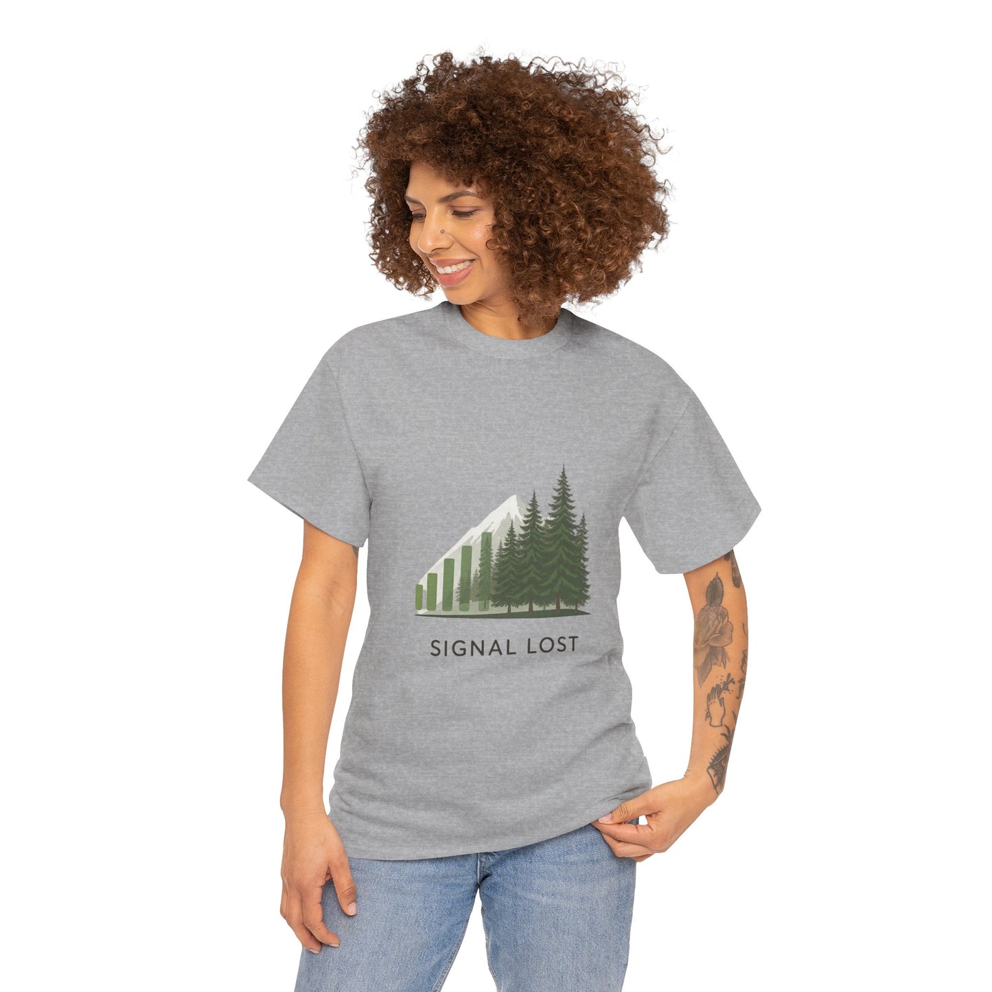 Signal Lost Forest Tee