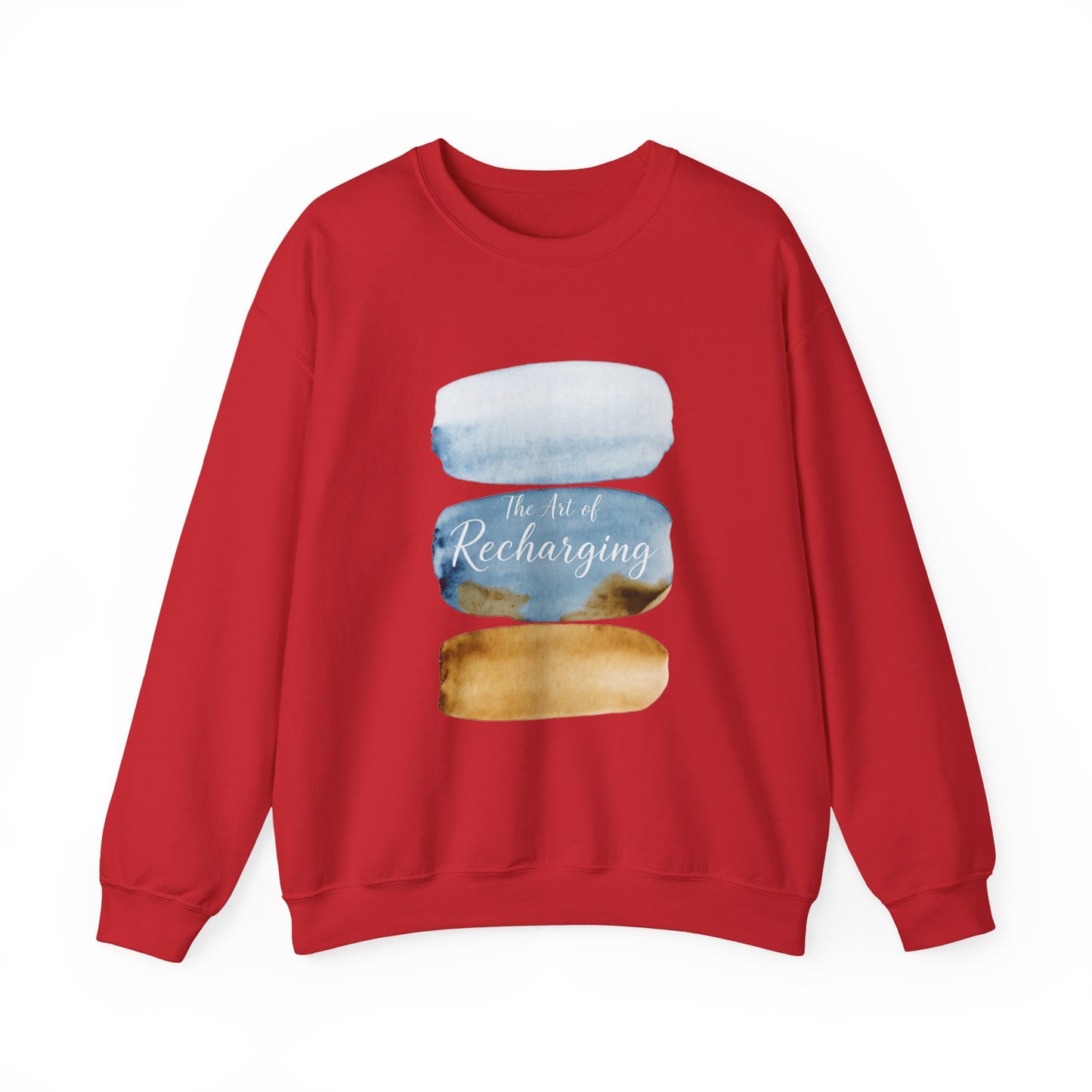 The Art of Recharging Watercolor Sweatshirt
