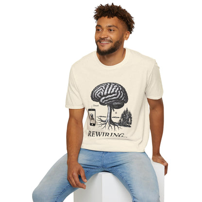 Rewiring Brain Tree Graphic Tee