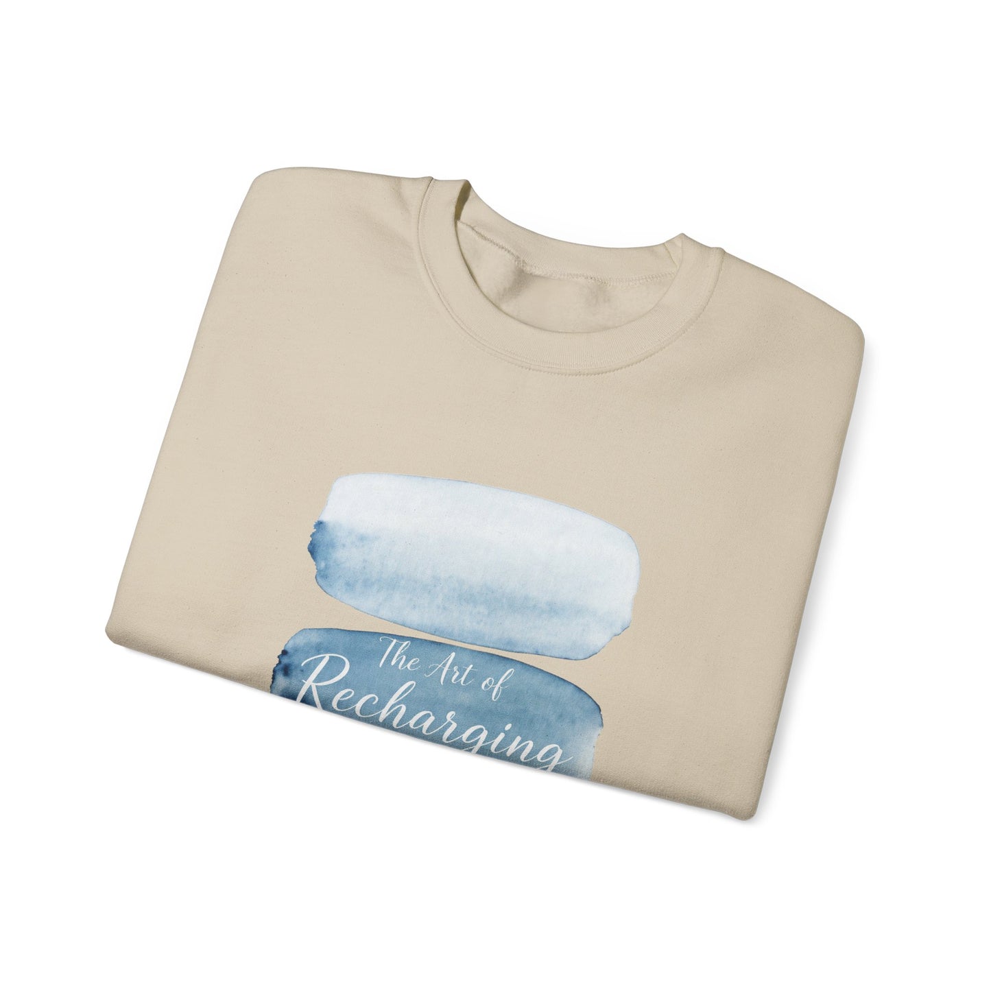 The Art of Recharging Watercolor Sweatshirt