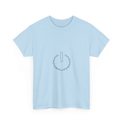 Power Off Button Tee