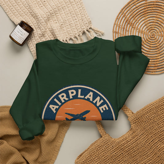 Airplane Mode Crewneck Sweatshirt