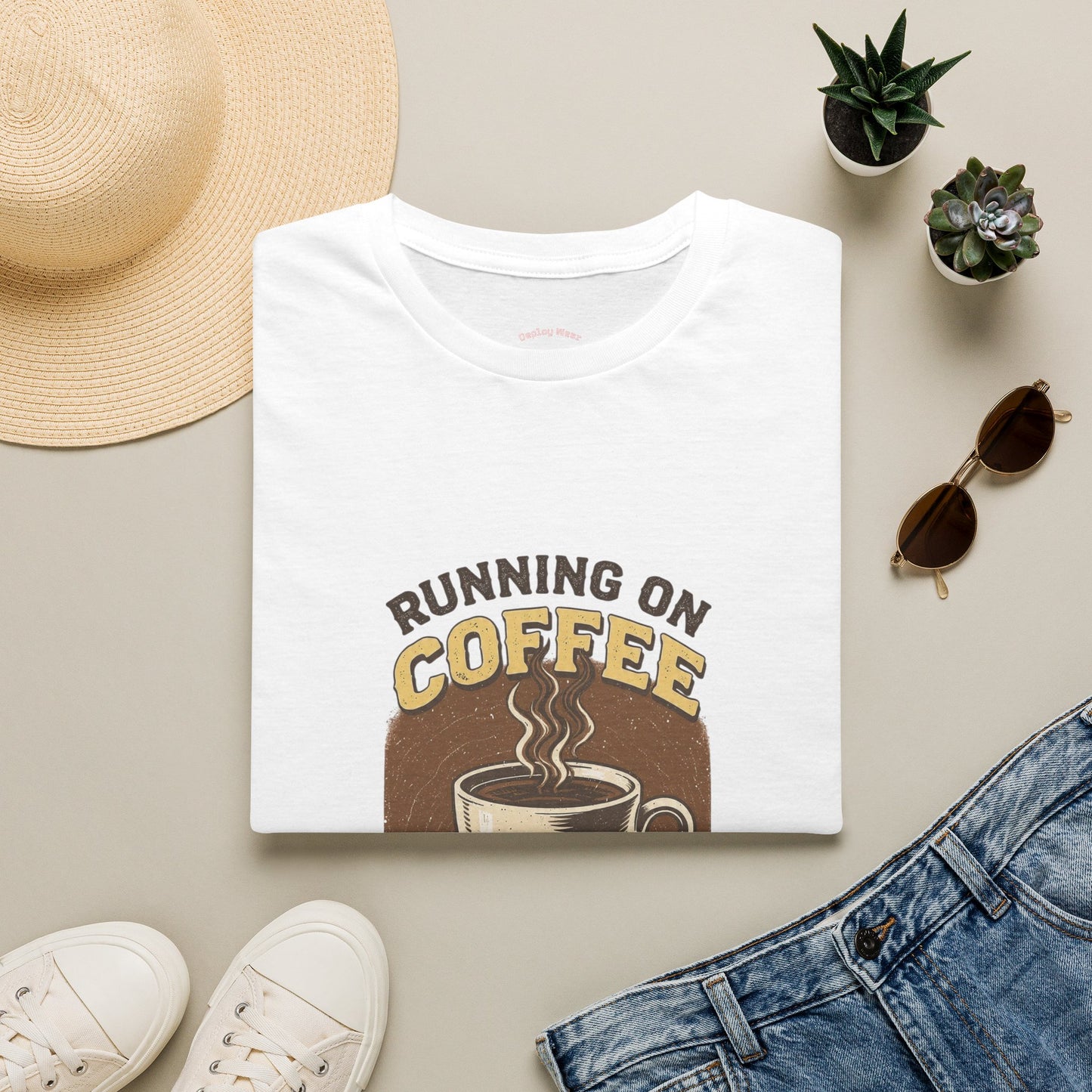 Running on Coffee & Deployment Prayers Tee