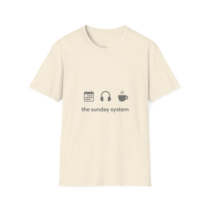 The Sunday System T‑Shirt Tee