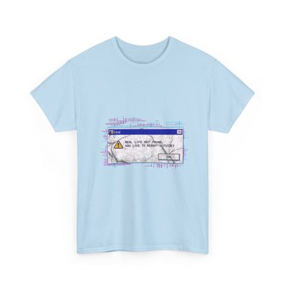 Windows Error Popup Glitch Art Tee