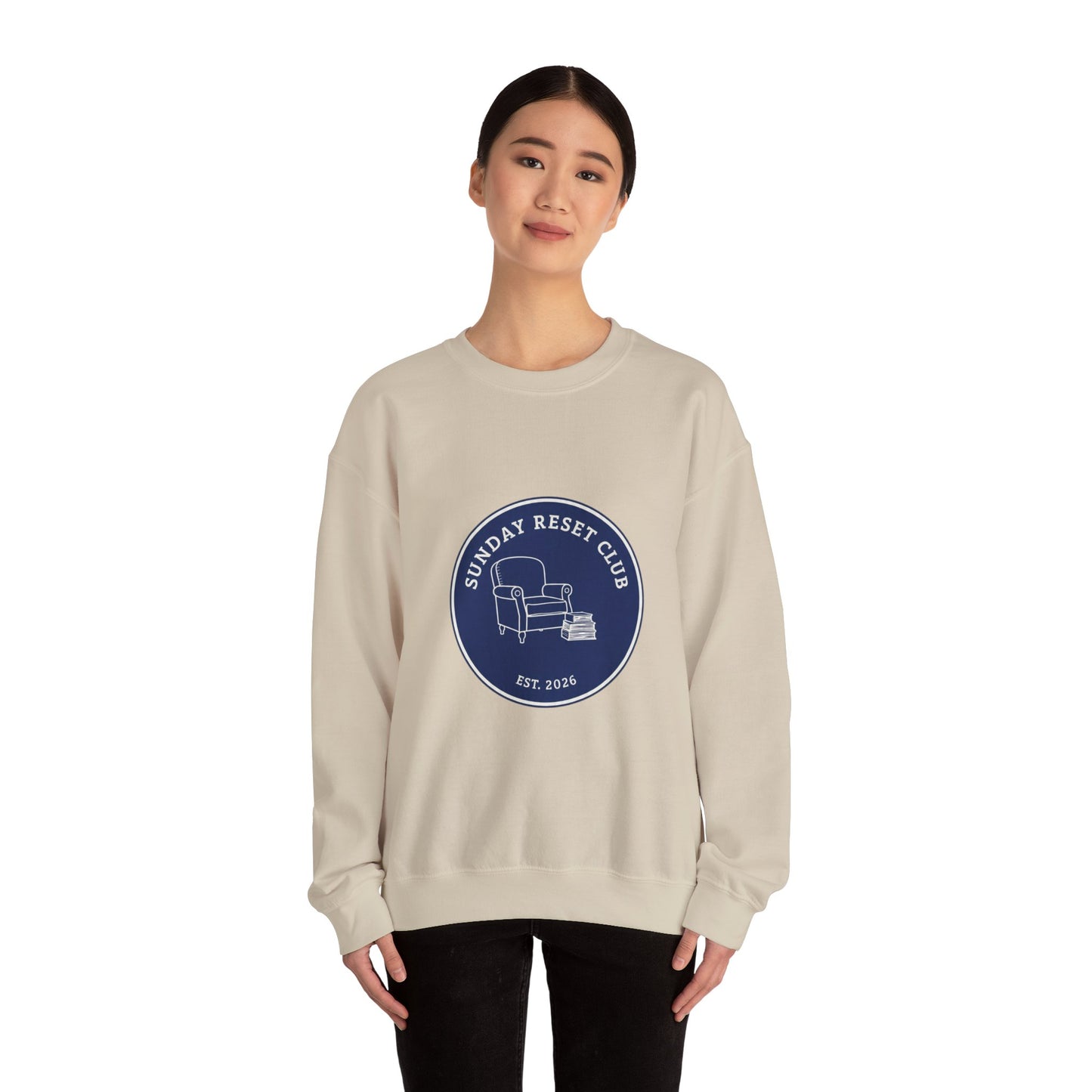 Sunday Reset Club Crewneck Sweatshirt