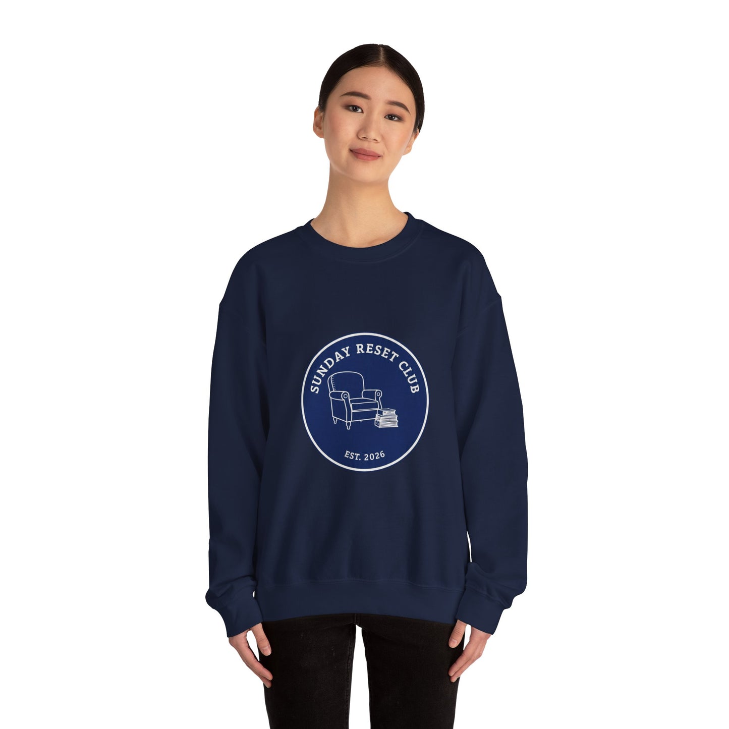 Sunday Reset Club Crewneck Sweatshirt