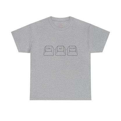 Ctrl Alt Del Keyboard Tee