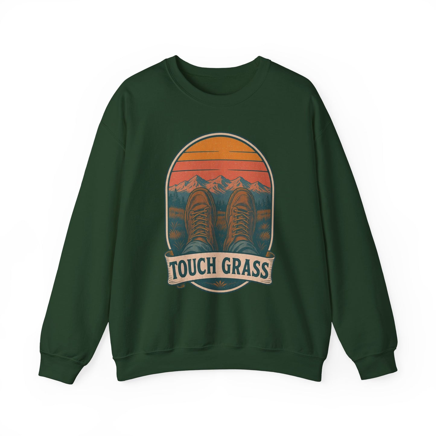 Touch Grass Crewneck Sweatshirt