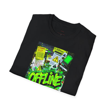 Neon Offline Graphic T-Shirt