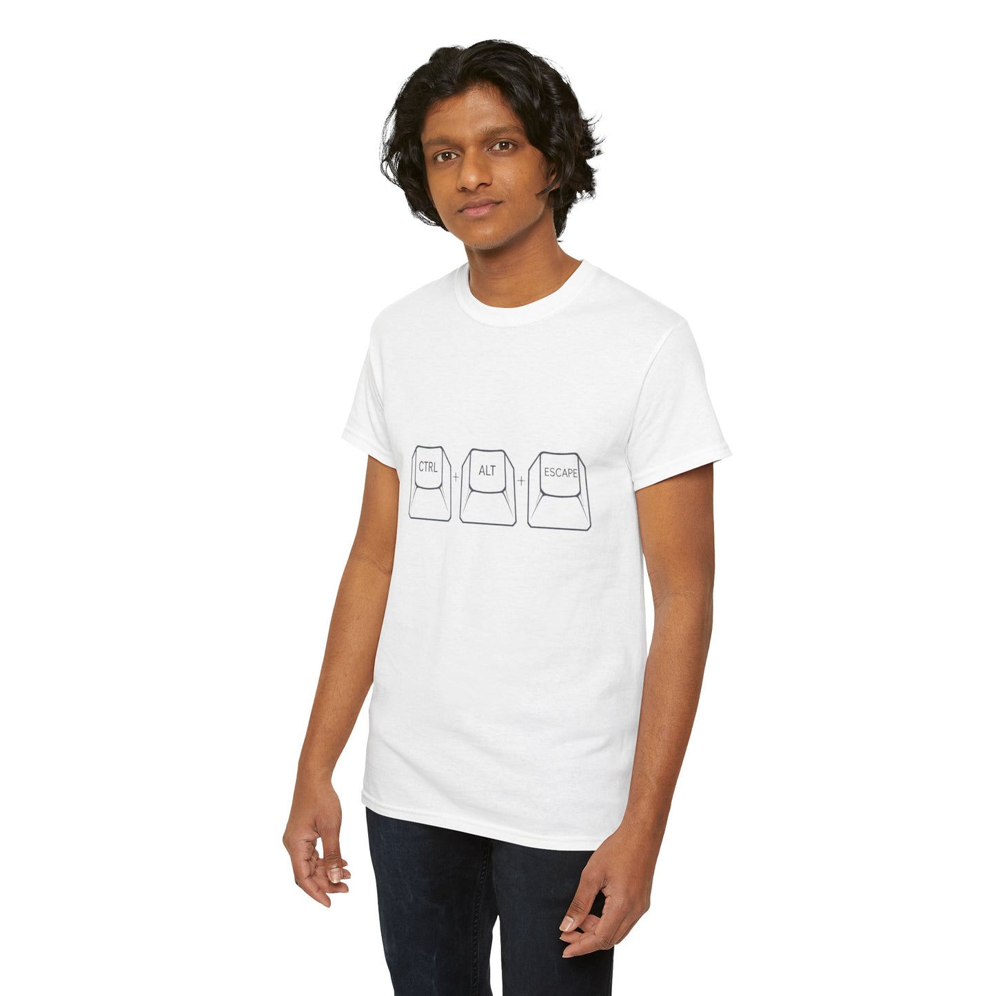 Ctrl Alt Del Keyboard Tee