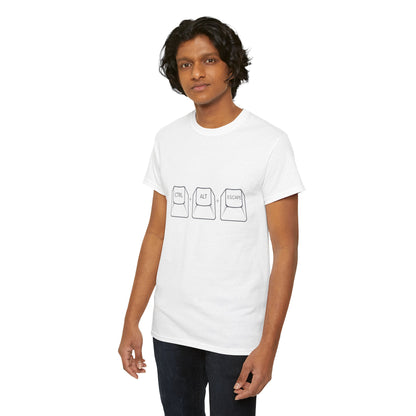Ctrl Alt Del Keyboard Tee