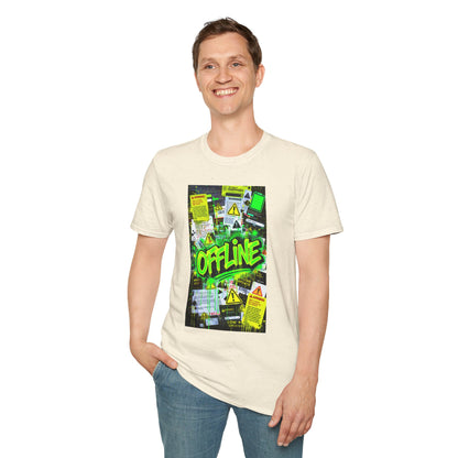 Neon Offline Graphic T-Shirt