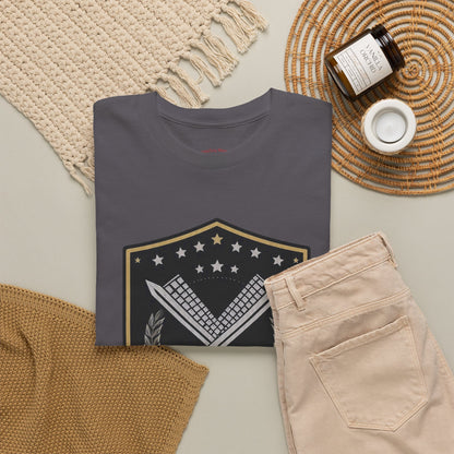 Sprint Review Survivor Scrum Badge Tee