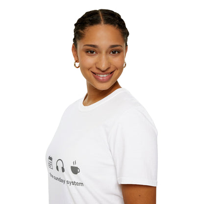 The Sunday System T‑Shirt Tee