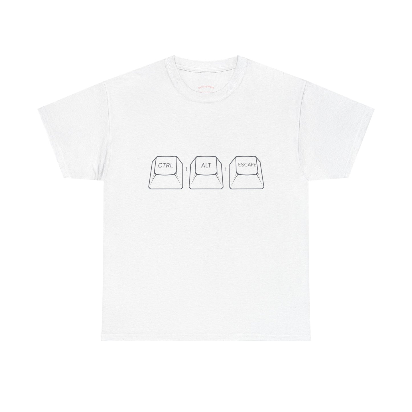 Ctrl Alt Del Keyboard Tee