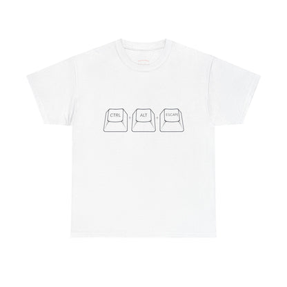 Ctrl Alt Del Keyboard Tee