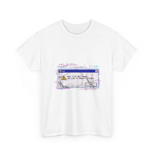 Windows Error Popup Glitch Art Tee