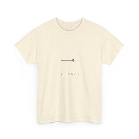Silence Minimalist Graphic Tee