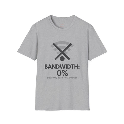 Bandwidth: 0% Tee