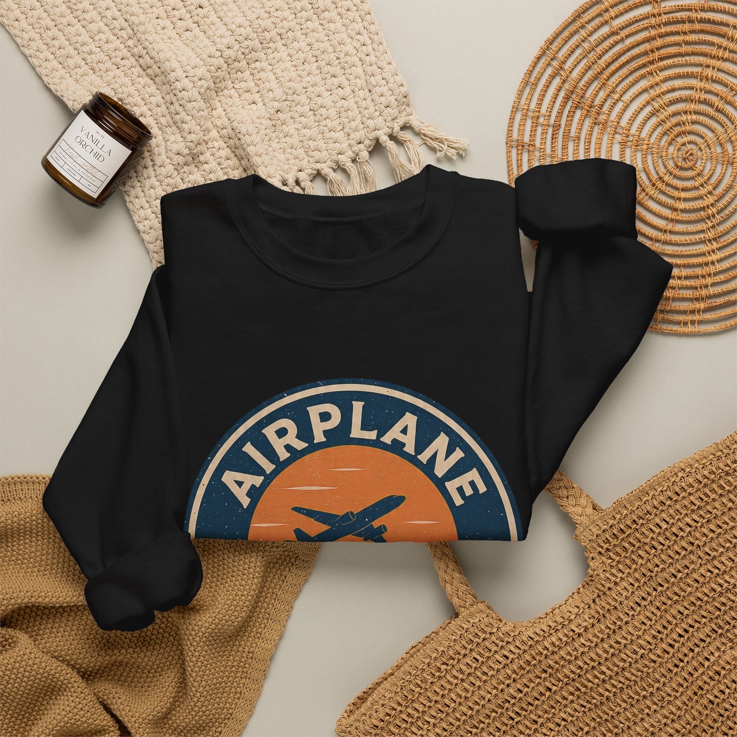 Airplane Mode Crewneck Sweatshirt