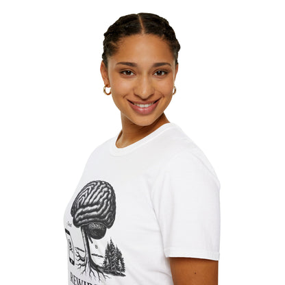 Rewiring Brain Tree Graphic Tee