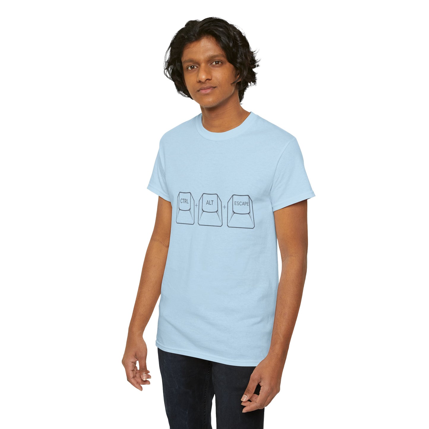 Ctrl Alt Del Keyboard Tee