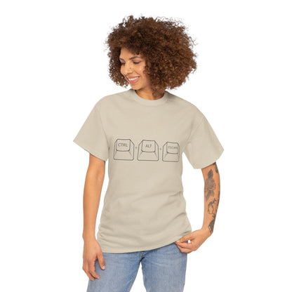 Ctrl Alt Del Keyboard Tee