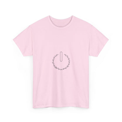 Power Off Button Tee