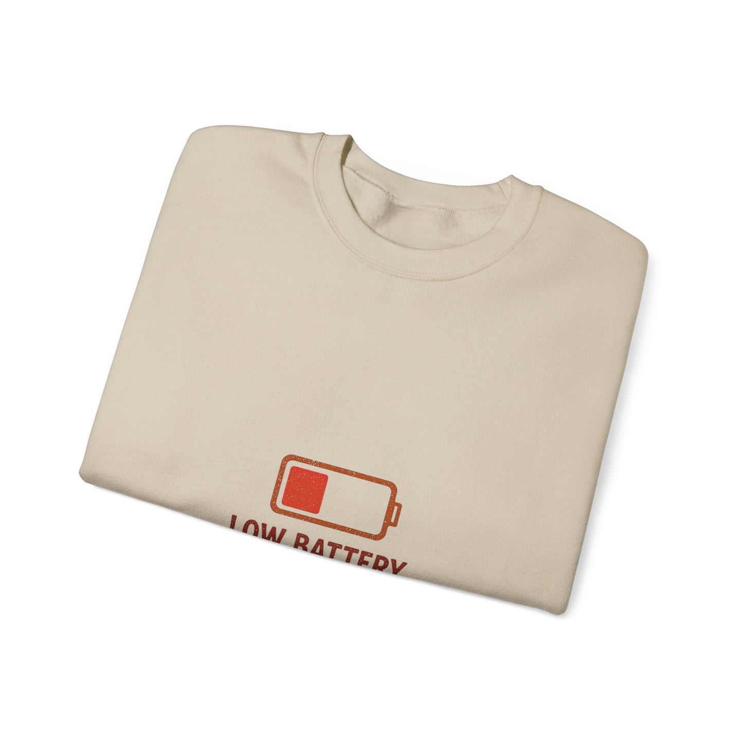 Low Battery. High Life Minimalist Sweatshirt