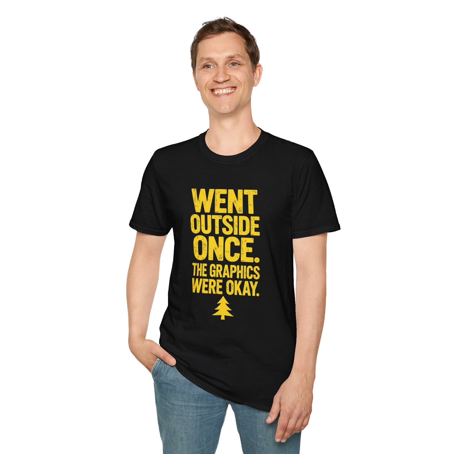 Went Outside - The Graphics Were Okay Tee