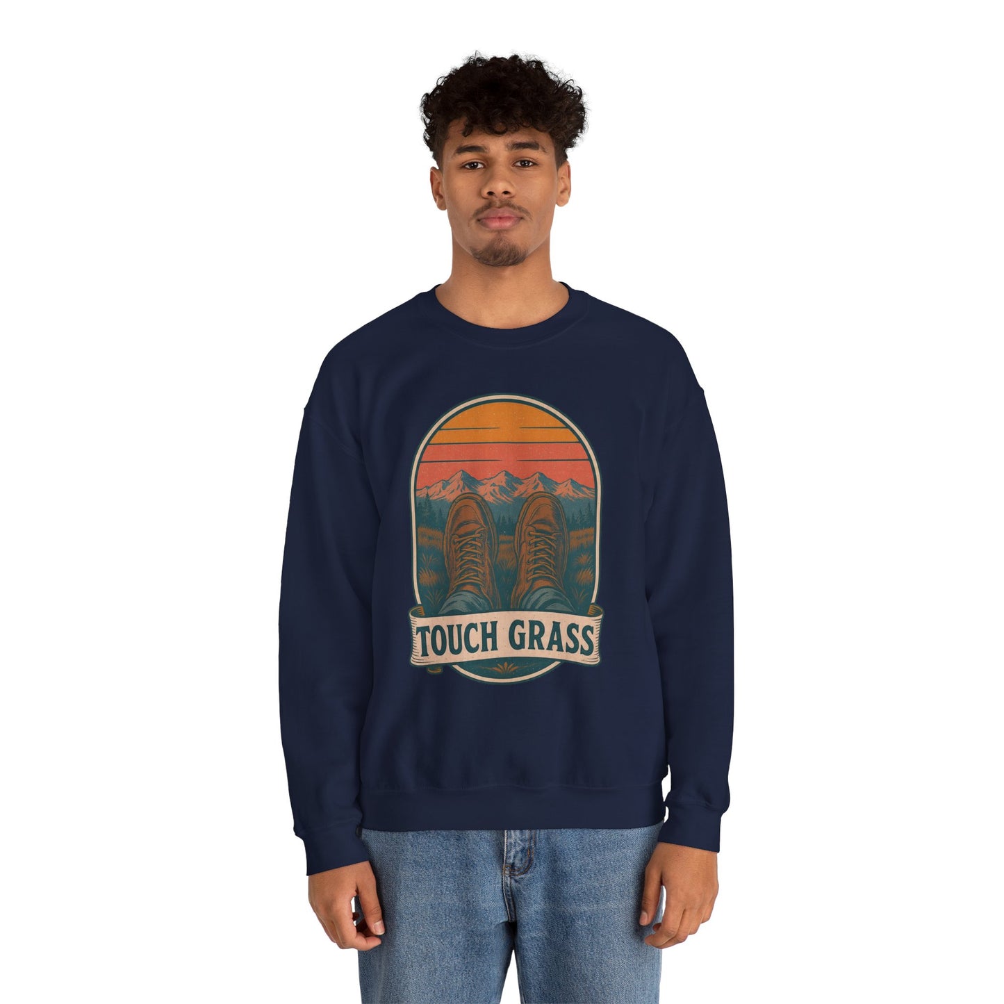 Touch Grass Crewneck Sweatshirt