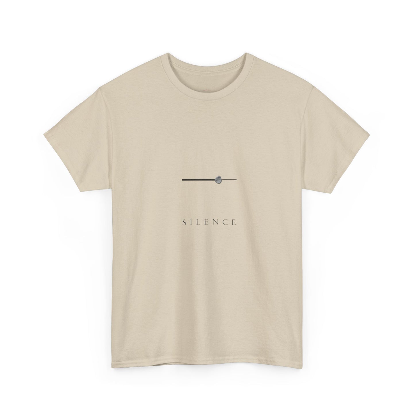 Silence Minimalist Graphic Tee