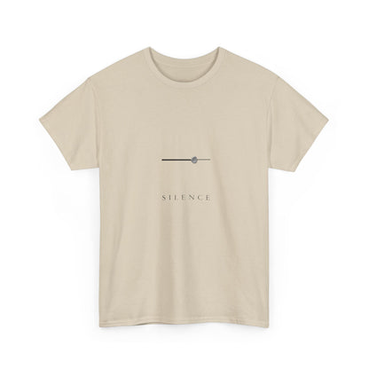 Silence Minimalist Graphic Tee