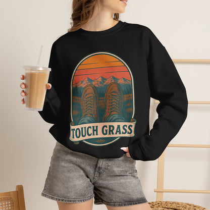 Touch Grass Crewneck Sweatshirt