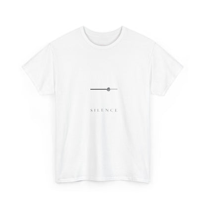 Silence Minimalist Graphic Tee
