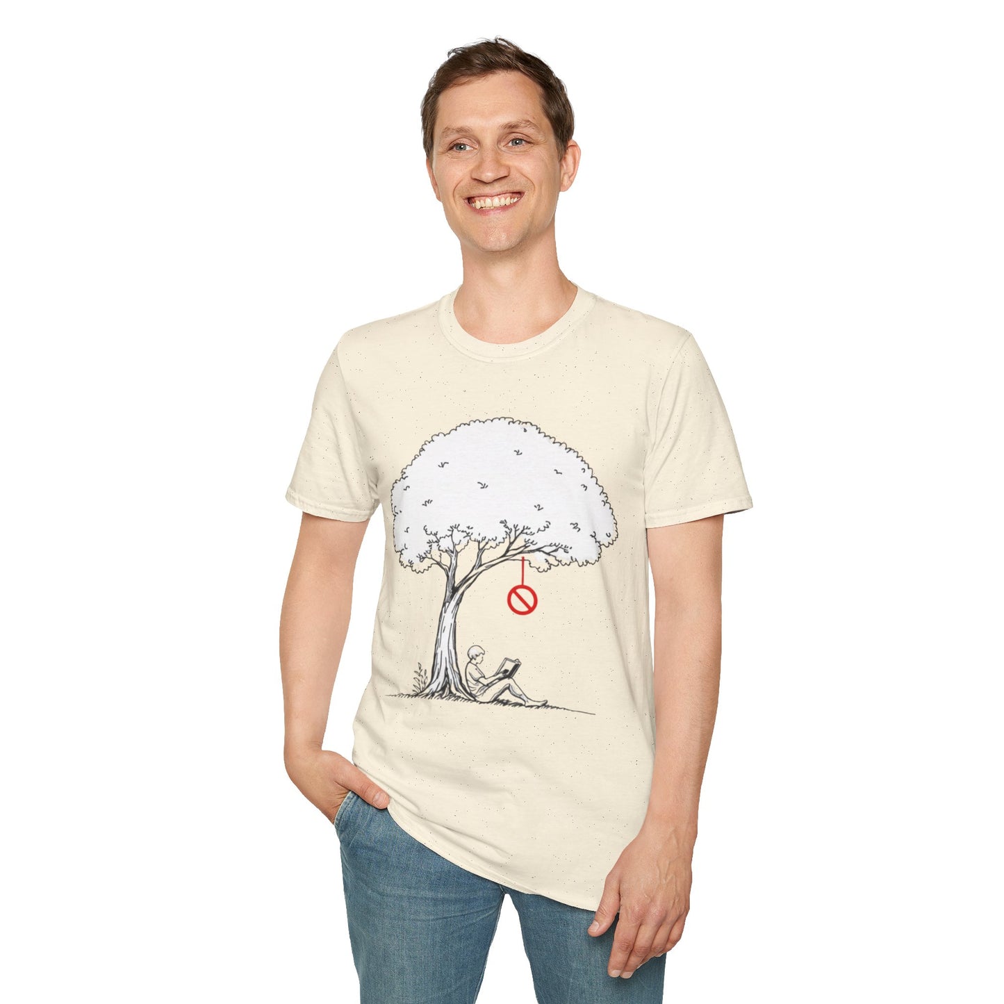 Relaxing Tree Swing Illustration Tee