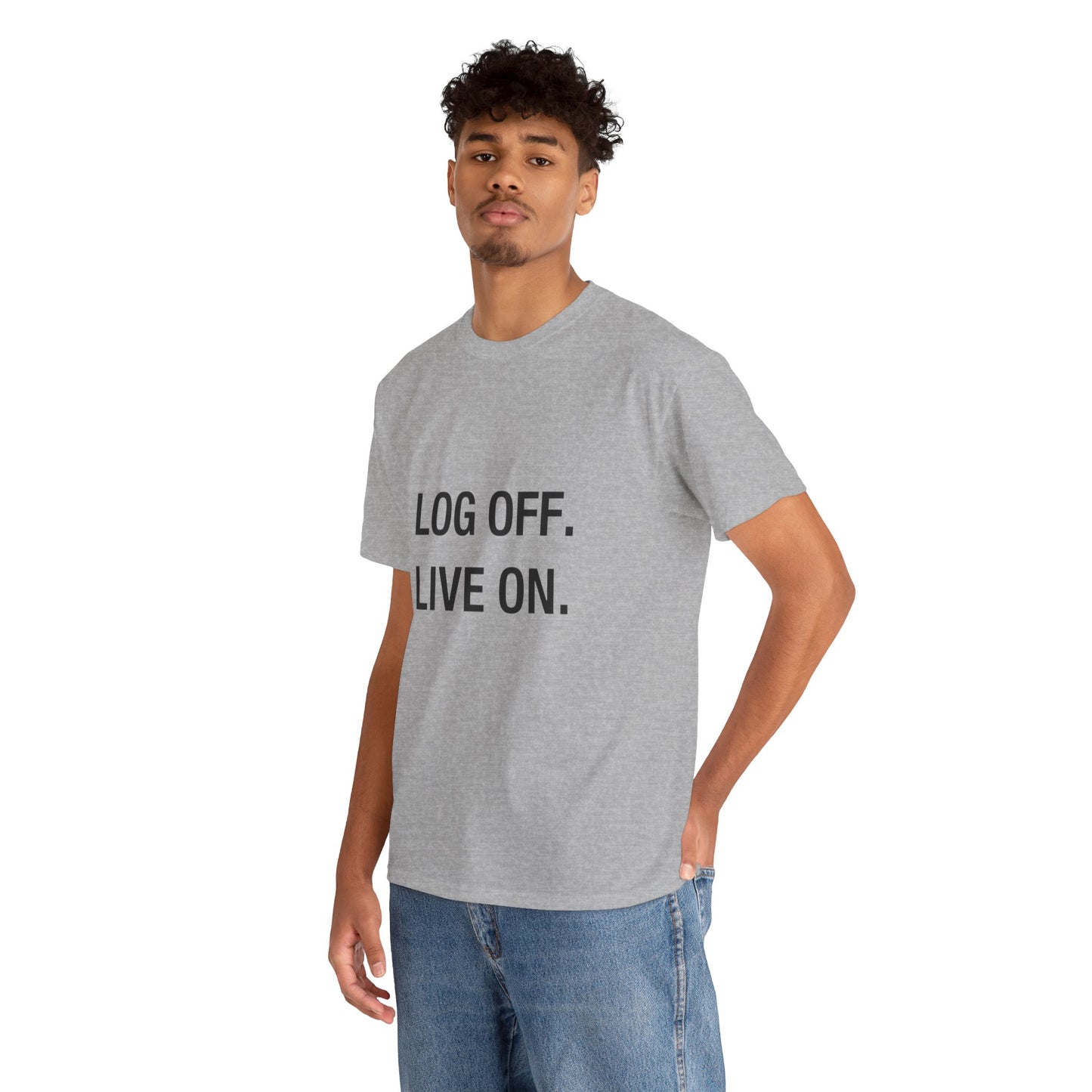 LOG OFF - LIVE ON Detox Tee