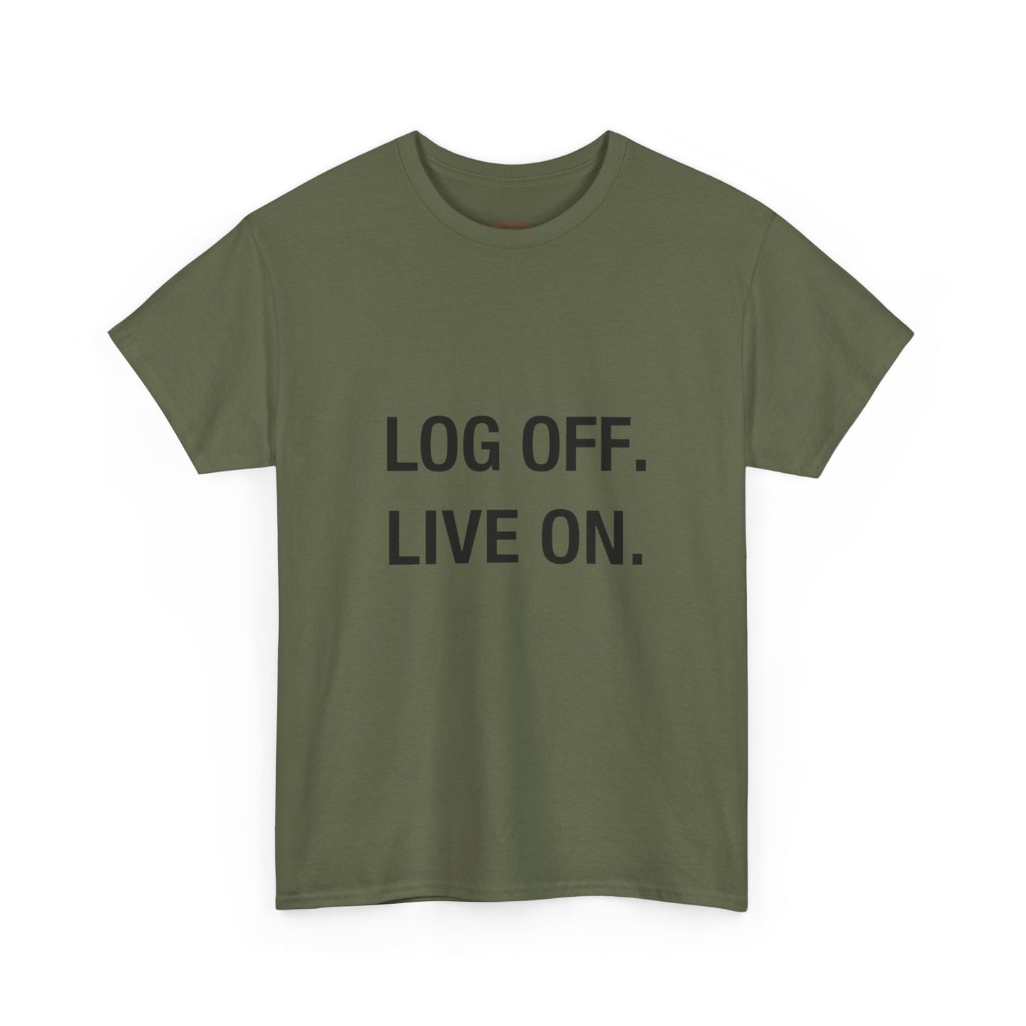 LOG OFF - LIVE ON Detox Tee