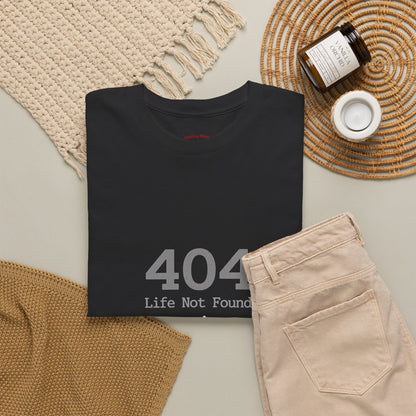 404 Life Not Found -> 200 Life Found Humor Tee