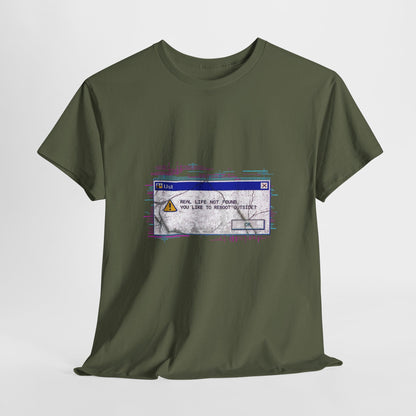 Windows Error Popup Glitch Art Tee
