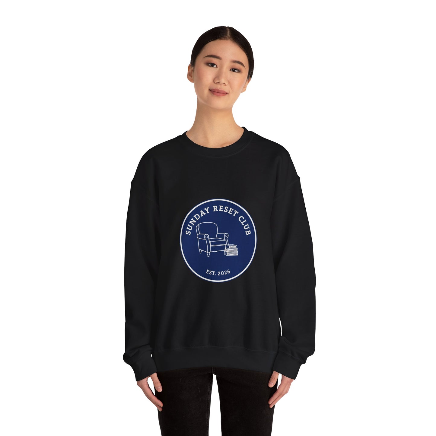 Sunday Reset Club Crewneck Sweatshirt