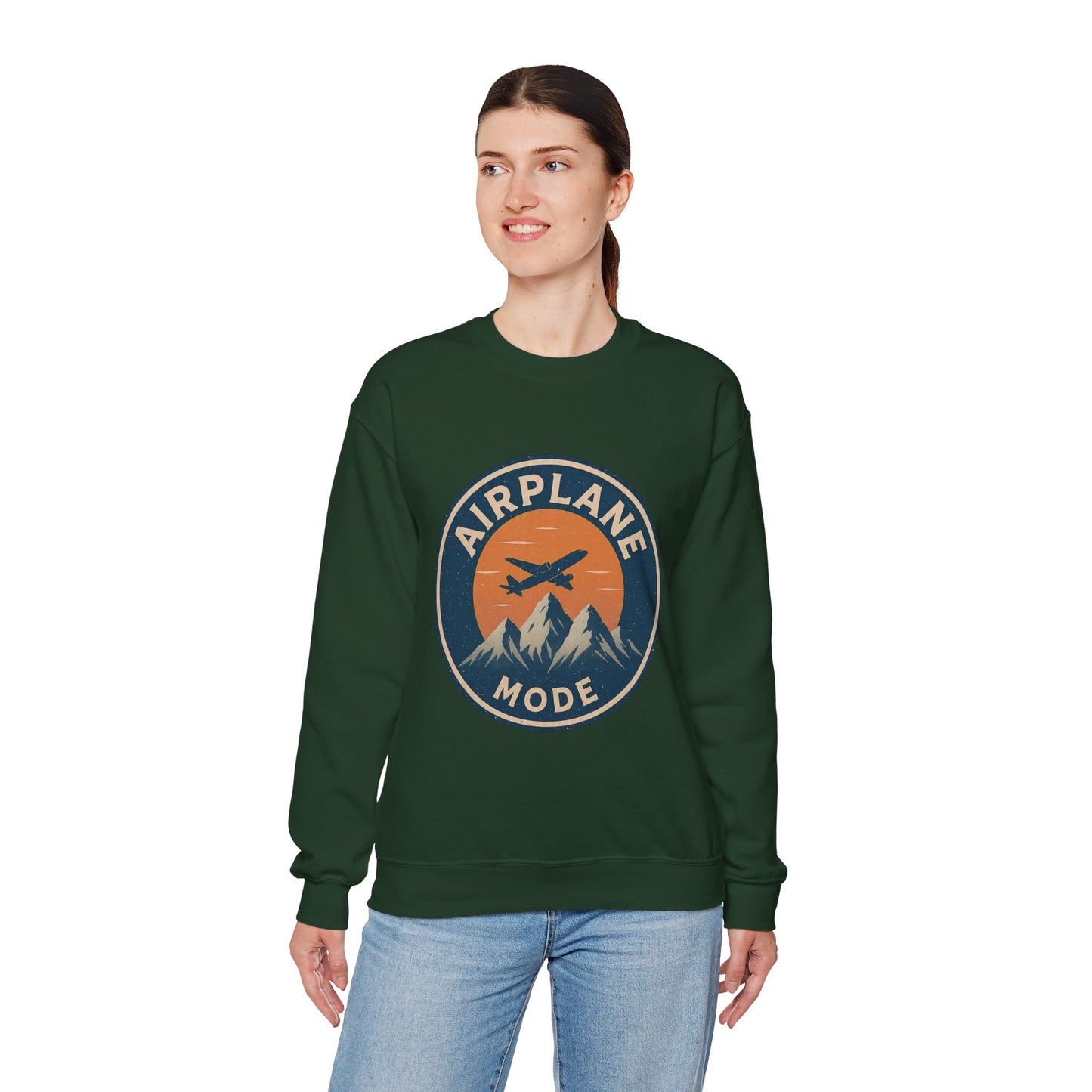 Airplane Mode Crewneck Sweatshirt