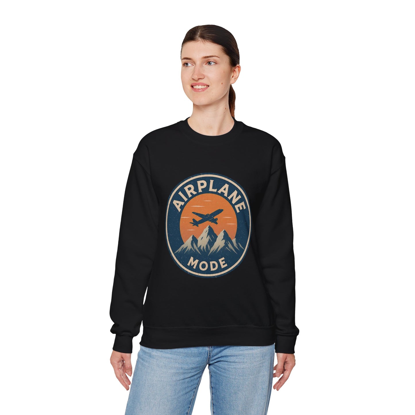 Airplane Mode Crewneck Sweatshirt